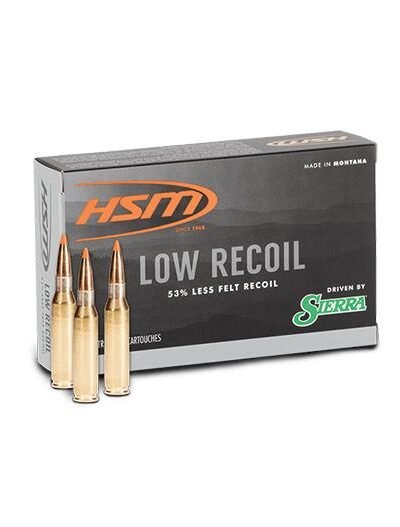 HSM Low Recoil Rifle Ammunition 6.5 Creedmoor 140gr PT 2235 fps 20/ct
