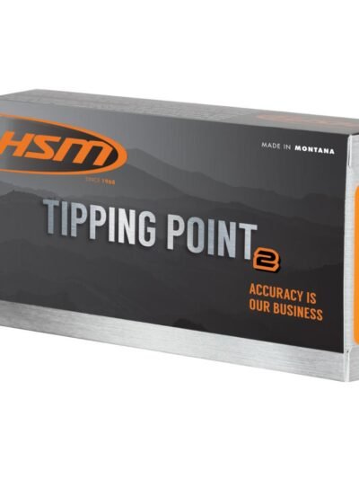HSM Tipping Point 2 Rifle Ammunition 6.5 Creedmoor 140gr SST 20/ct
