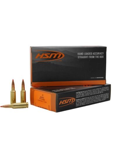 HSM Varmint Rifle Ammunition 6mm ARC 75gr V-Max PT 3035 fps 20/ct