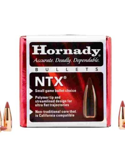 Hornady NTX Non-Leaded Rifle bullets .17 cal 172" 15.5 gr NTX 100/ct