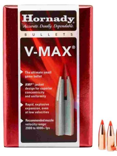 Hornady V-Max Varmint Rifle Bullets 5.45 cal .2215 60gr V-MAX 100/ct