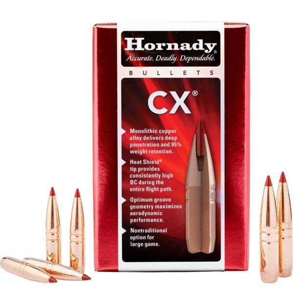 Hornady CX Bullets .22 cal .224" 50 gr (1-12) 50/Box