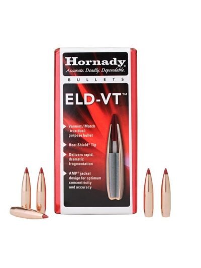 Hornady ELD-VT Rifle Bullets 6mm .243" 80gr 100/ct