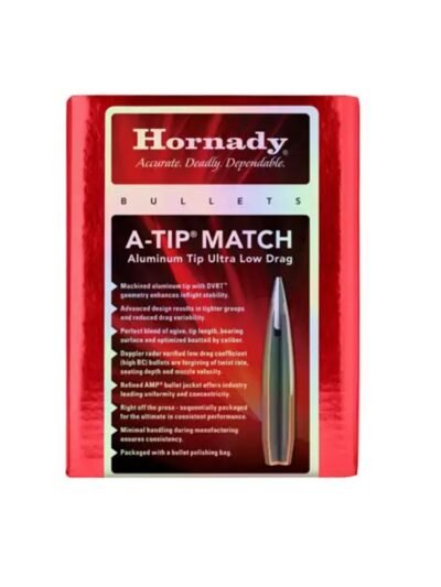 Hornady A-Tip Match Rifle Bullets SEQUENTIAL 6.5mm .264" 153 gr (1-8") 500/ct