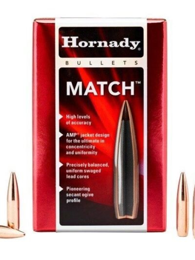Hornady Match Bullets .30 cal .308" 168 gr BTHP 250/ct