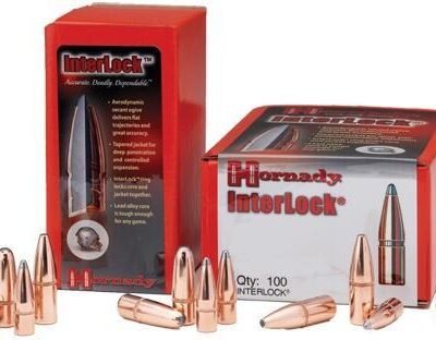 Hornady InterLock Bullets .30 cal .308" 170 gr FP 100/ct