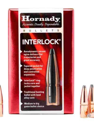Hornady Interlock Rifle Bullets .35 cal .355" 170 gr SP Interlock (.350 Legend) 100/ct