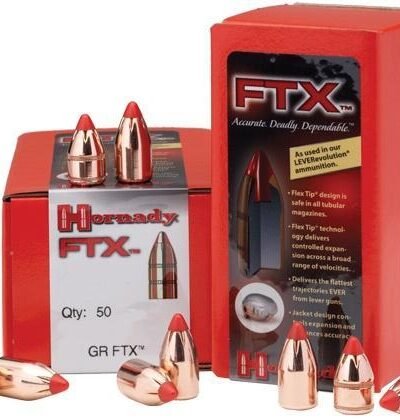 Hornady FTX Rifle Bullets .45 cal .452" 250 gr FTX 50/ct