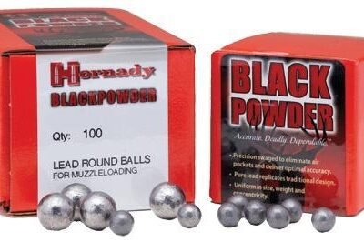 Hornady Lead Round Ball .45 cal .457" 100/ct