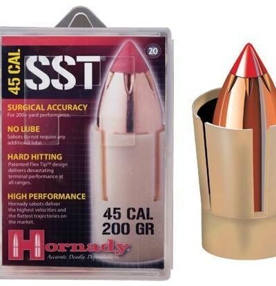 Hornady Muzzleloading Bullets .45 cal Sabot with .40 cal 200 gr SST ML Bullet 20/ct