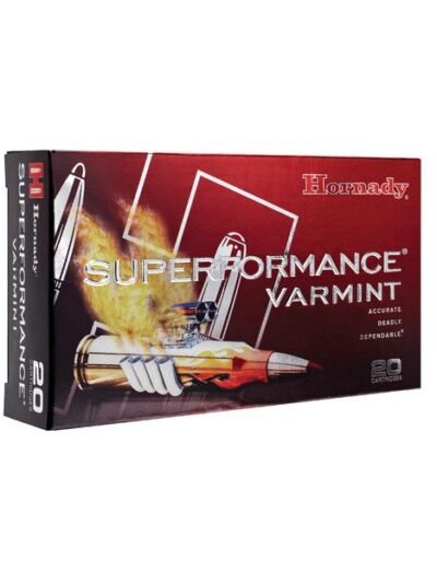 Hornady Superformance Varmint V-Max Rifle Ammunition .243 WSSM 75gr PT 3800 fps 20/ct