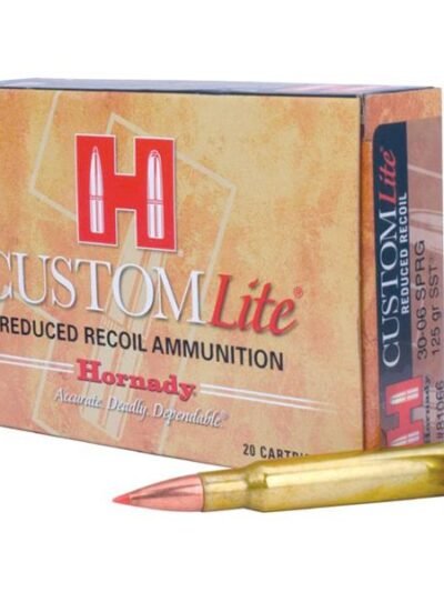 Hornady Custom Lite Rifle Ammunition .30-06 Springfield 125 gr SST Custom Lite 20/Box