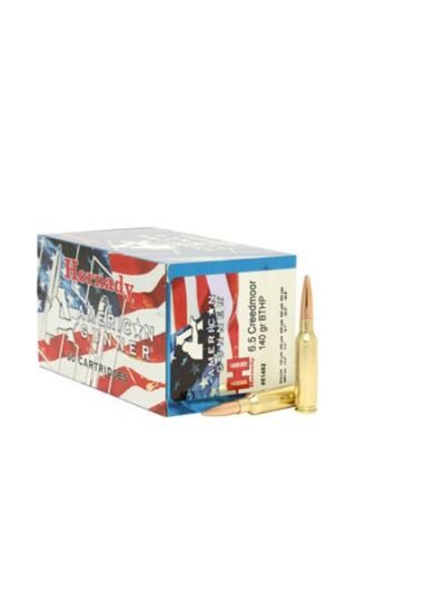 Hornady American Gunner Bulk Rifle Ammunition 6.5 Creedmoor 140 gr BTHP 2690 fps 50/ct
