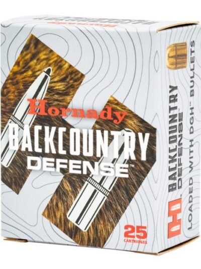 Hornady Backcountry Defense Ammunition 454 Casull 300gr JFP 1820 fps 25/ct