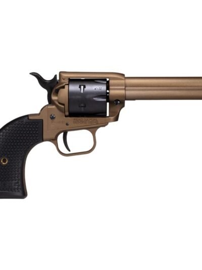 Heritage Rough Rider Handgun .22 LR 6/rd Capacity 4.75" Barrel Polymer Black Burnt Bronze Cerakote