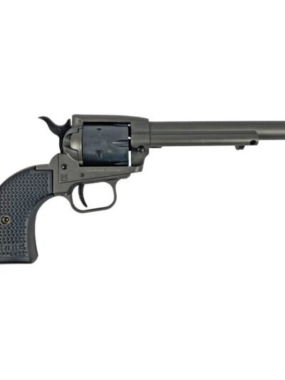 Heritage Rough Rider Steel Frame Tungsten Cerakote Handgun .22 LR 6rd Capacity 6.5" Barrel Polymer Black