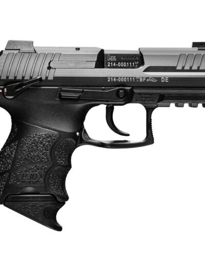 H&K P30SKS Subcompact Handgun 9mm Luger 10rd Magazines(2) 3.27" Barrel DA/SA V3 Rear Decocker & Ambi Safety
