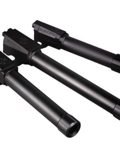 SilencerCo Threaded Barrel for S&W M&P Shield 9mm Luger 1/2x28 3.5" Black
