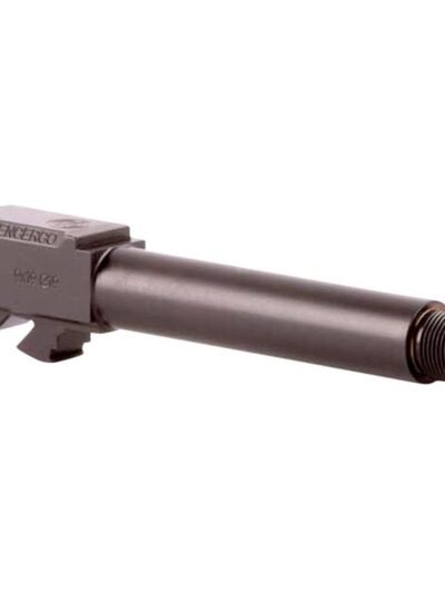 SilencerCo Threaded Barrel for Glock 43 9mm Luger 1/2x28 3.7" Black (SN Piston NOT Included)