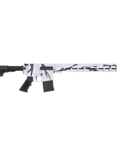 GLFA .223 Wylde Rifle .223 Wylde 30rd Magazine 16" Threaded Barrel Snow Camo with 15.25" Handguard