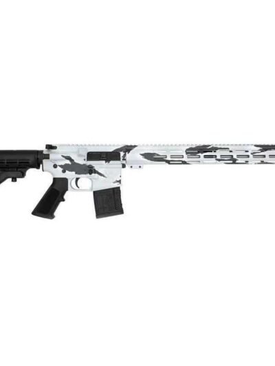 GLFA .223 Wylde Rifle .223 Wylde 30rd Magazine 16" Threaded Barrel Snow Camo Stainless Steel with 15.25" Handguard