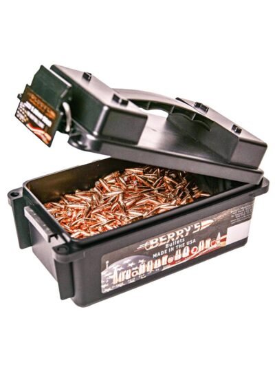 Berry's Rifle Bullets .223/5.56mm .224" 62 gr FMJ-BT 1500/ct
