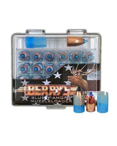 Berry's Blue Diamond .50 Cal. Muzzleloader Bullets with Sabots 275 gr 25/ct