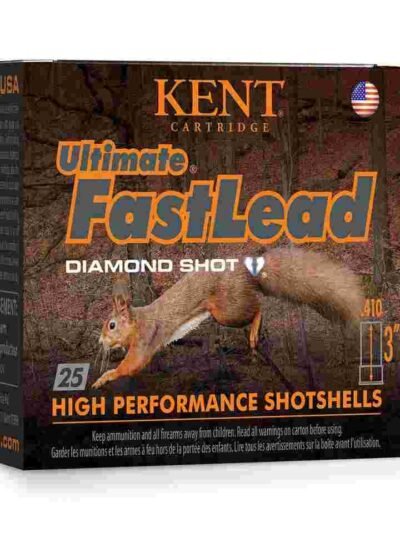 Kent Ultimate FastLead Upland Shotshell 410ga 3" 11/16oz 1150 fps #7.5 25/ct