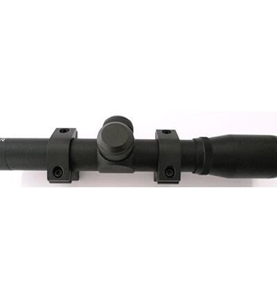 Keystone Pistol Scope - 2x-20mm Eye Relief 14.5" 3/8" Dovetail Rings