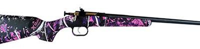 Keystone Crickett Rifle .22 LR Single Shot 16.125" Blued Barrel Synthetic Stock Muddy Girl
