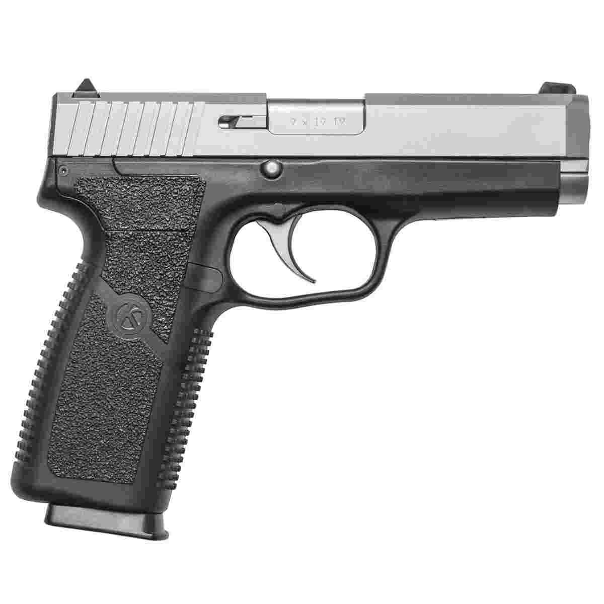Kahr MK9 Handgun 9mm Luger 6rd(2)&7rd(1) Magazines 3" Barrel Stainless Slide/Black Grip Night Sights CA Compliant