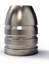 Lee Round Flat Nose Pistol Mould - Double Cavity (Handles Included) .452" 255 gr