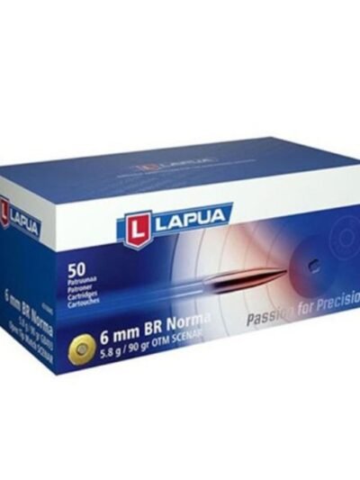 Lapua OTM Rifle Ammo 6mm BR Norma 90 gr Scenar-L 50/ct
