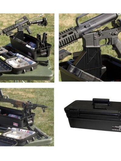 MTM Tactical Range Box for Regular and Tactical Rifle Black
