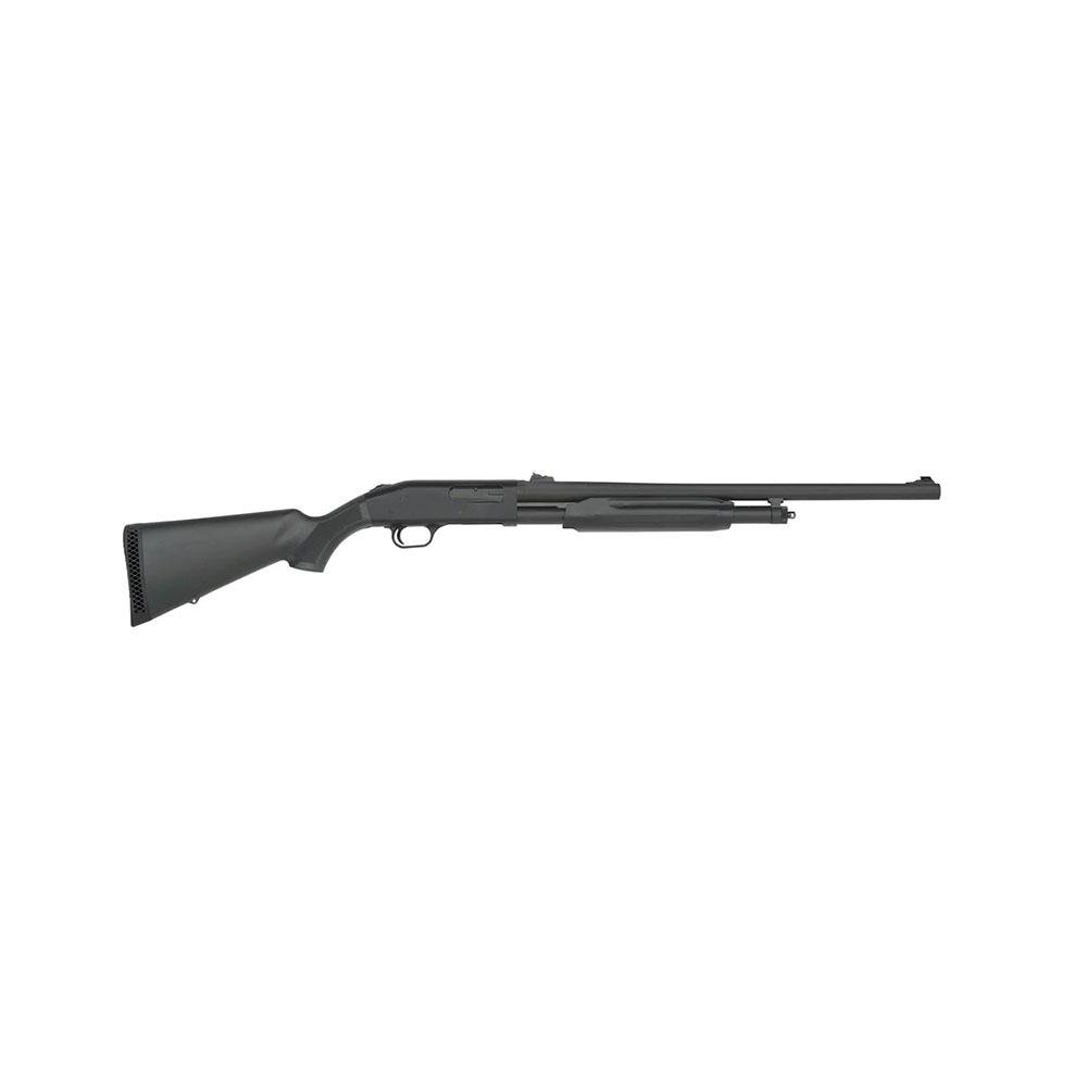 Mossberg 500 Slugster Shotgun 12ga 3" Chamber 5rd Capacity 24'' Barrel Black Stock