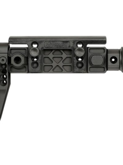 Midwest Industries Alpha Series Picatinny Folding Stock Black
