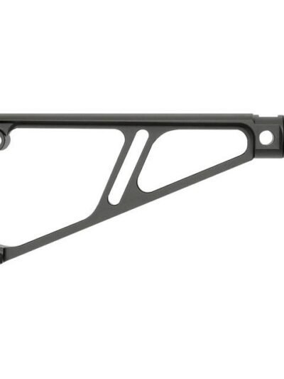 Midwest Industries Picatinny Side Folding Fixed Extruded Stock Black