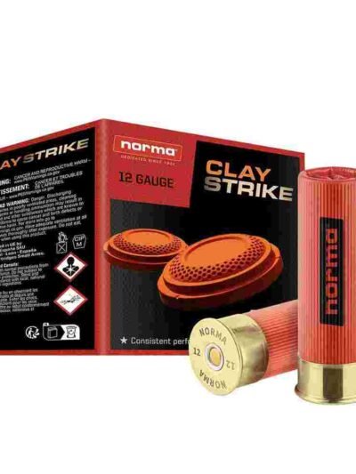 Norma CLAYSTRIKE Shotshells 12ga 2-3/4" 1oz 1250 fps #8 25/ct