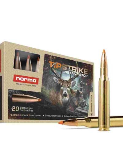 Norma TipStrike Varmint Rifle Ammunition .204 Ruger 40gr PT 3215 fps 20/ct