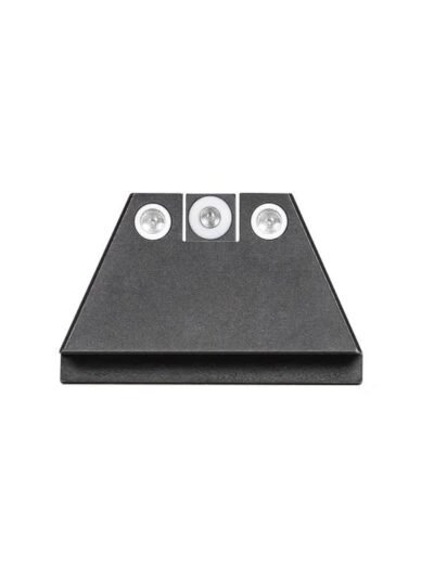 Night Fision Suppressor Height Night Sight Set White Front White Back for Glock