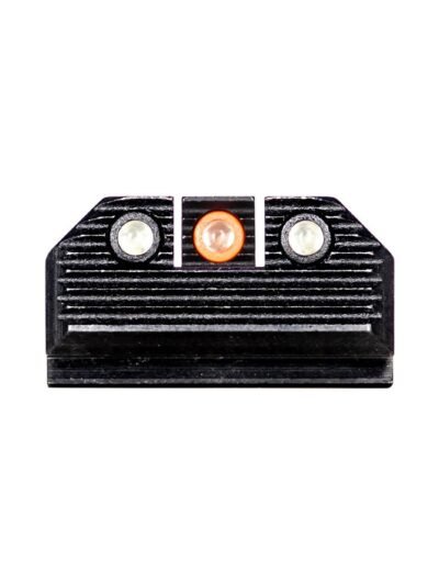 Night Fision Optics Ready Stealth Night Sight Set Orange Front Black Back for Springfield Hellcat