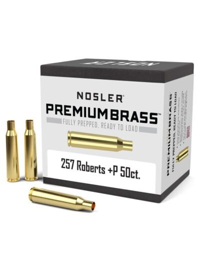 Nosler Unprimed Brass Rifle Cartridge Cases 50/ct .257 Roberts (+P)