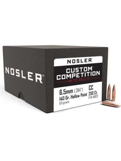 Nosler Custom Competition Rifle Bullets 6.5mm .264" 140 gr HPBT 250/ct