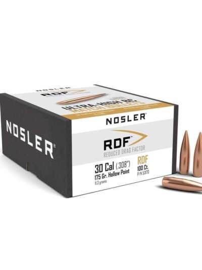 Nosler RDF Match Rifle Bullets .30 cal .308" 175 gr HPBT 100/ct