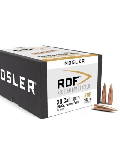 Nosler RDF Match Rifle Bullets .30 cal .308" 175 gr HPBT 500/ct