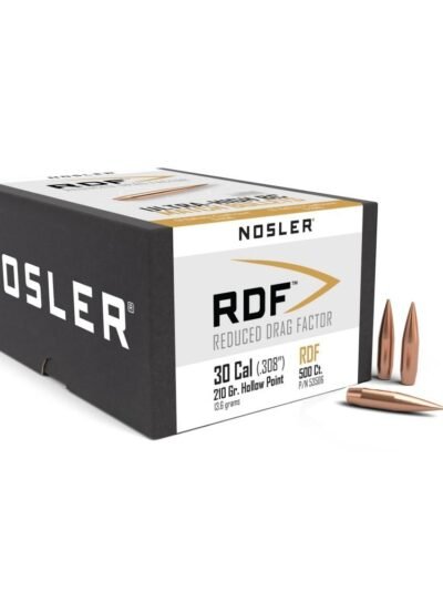 Nosler RDF Rifle Bullets 30 Cal .308" 210 gr HPBT 500/ct