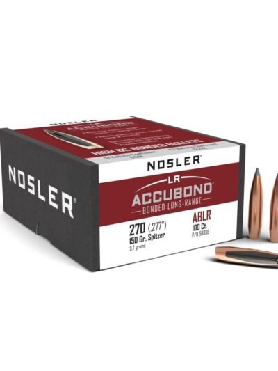 Nosler AccuBond Long Range Rifle Bullets .270 cal .277" 150 gr SPT-ACB 100/ct