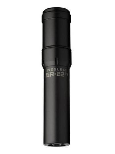 Nosler SR-22 Ti Suppressor 1/2x28 .22 LR 7.53" Black