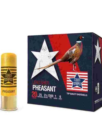 PPU Stars & Stripes Pheasant Load Shotshells 20ga 2-3/4'' 1oz 1300 fps #6 25/ct