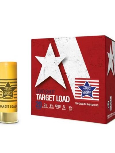 PPU Stars & Stripes Target Shotshells 20ga 2-3/4" 7/8oz 1200 fps #7.5 25/ct